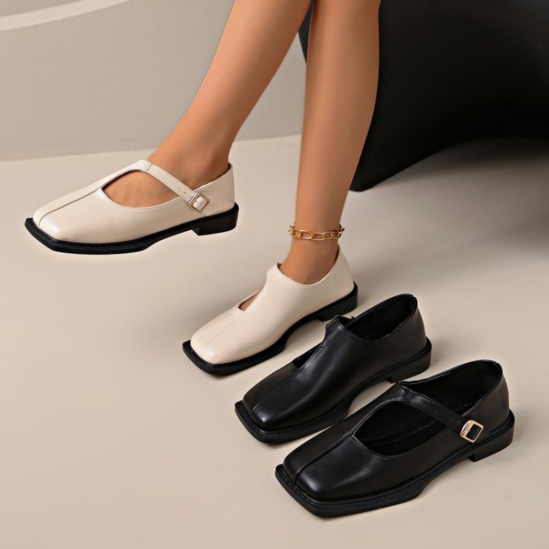 Women Shoes Loafers - Comemore Retro Loafers für Damen: Herbstmode