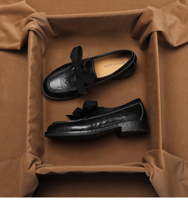 Loafer Flat Women - Schuhkarton ‌ Vintage Britische Loafer für