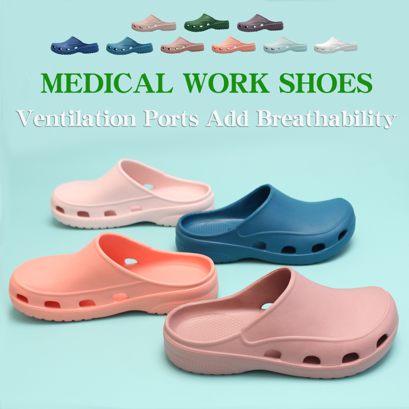 Women'S Shoes Nursing - Krankenschwester-Schuhe EVA Rutschfeste Pflegeclogs Unisex für