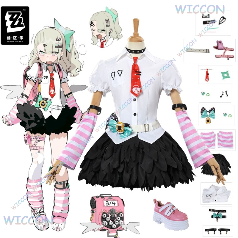 Women'S Shoes Zone - Spiel Zenless Zone Null Cosplay Chinatsu