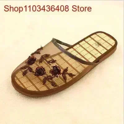 Loafer Flat Women - Stilvolle Blumen-Hausschuhe für Damen, flache Schuhe,