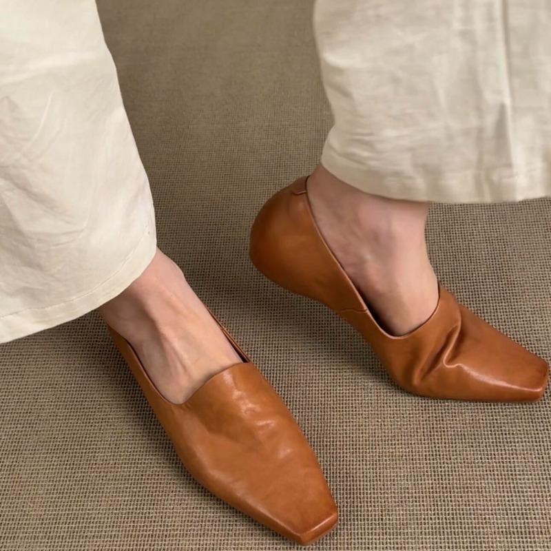 Women Shoes Size - Retro Flache Slipper für Damen im