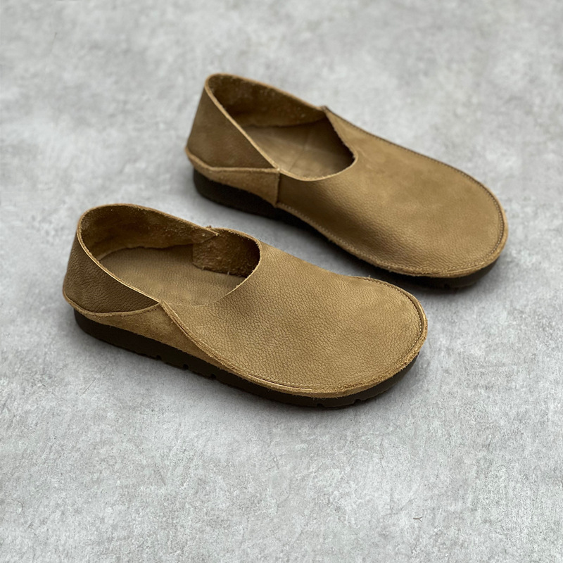 Damen-Slipper aus echtem Leder – Women Shoes Loafers Bewertung und Preis