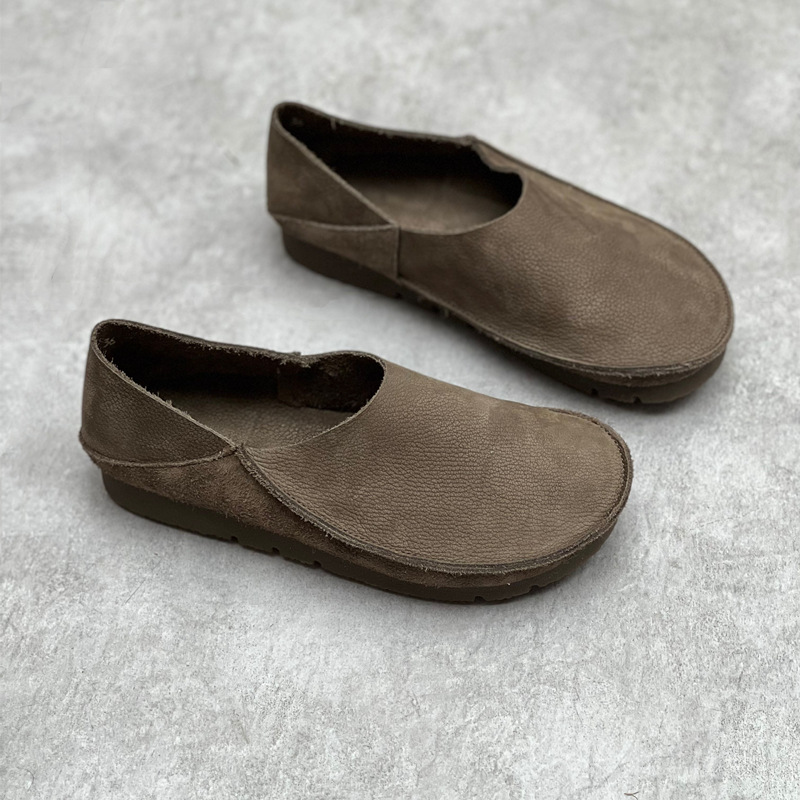 Damen-Slipper aus echtem Leder – Women Shoes Loafers Bewertung und Preis