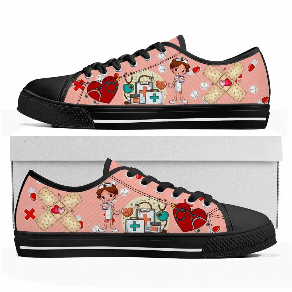 Niedliche Cartoon-Sneaker mit  – Women'S Shoes Nursing Bewertung und Preis
