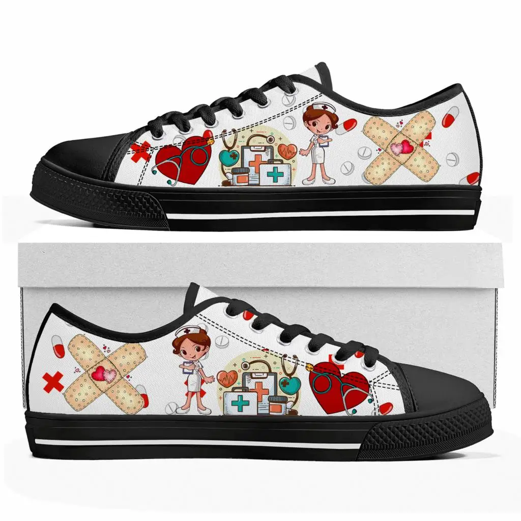 Niedliche Cartoon-Sneaker mit  – Women'S Shoes Nursing Bewertung und Preis