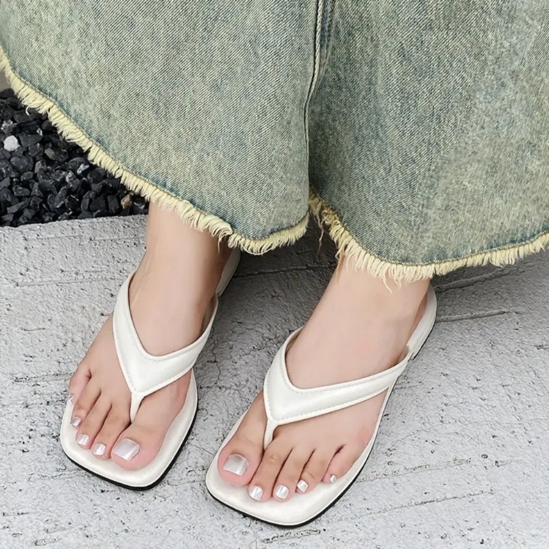 Damen Flip-Flops mit quadratis – Women'S Shoes For Flat Feet Bewertung und Preis