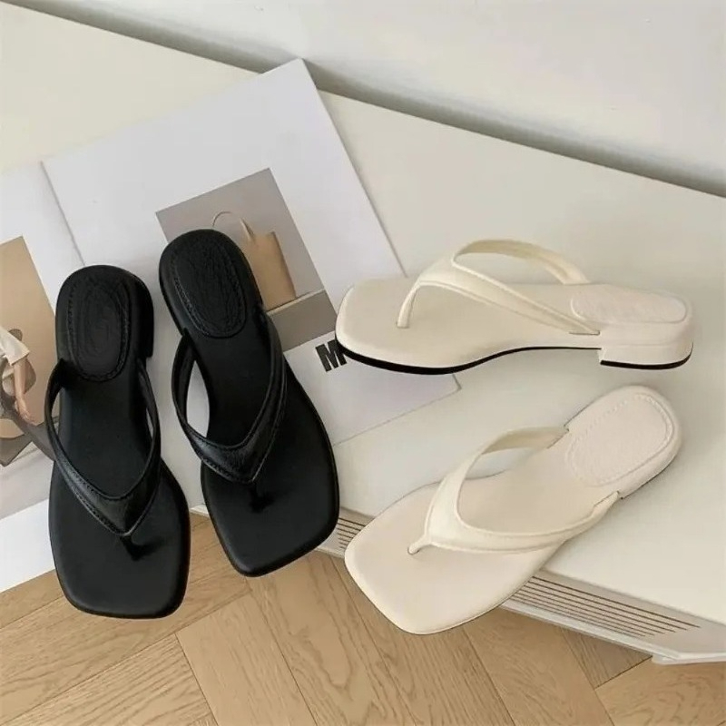 Damen Flip-Flops mit quadratis – Women'S Shoes For Flat Feet Bewertung und Preis