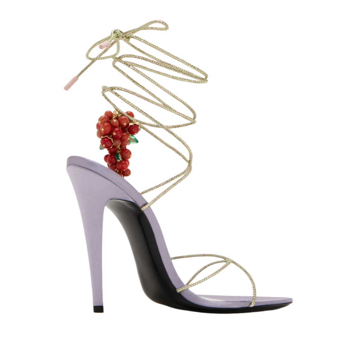 Damen 3D-Frucht-Verzierte Stra – Rhinestone Sandal Women Bewertung und Preis
