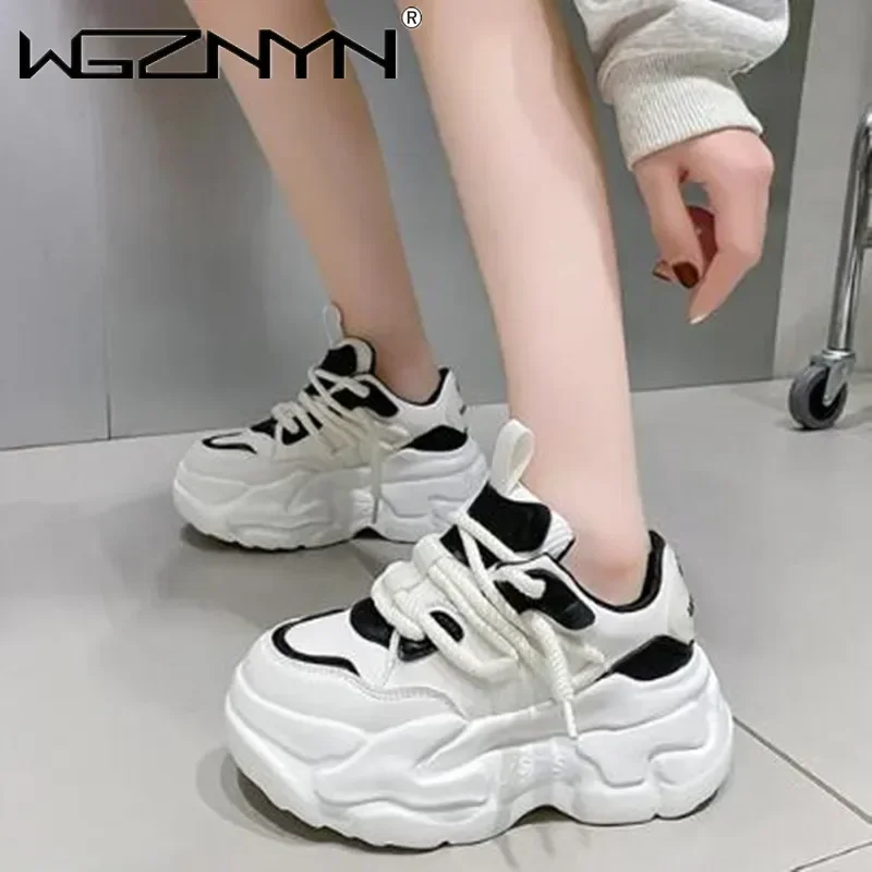 NEUE 2025 Frauen Hohe Plattfor – Wedge Heeled Sneaker Bewertung und Preis