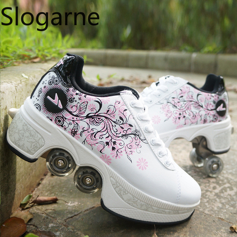 Frauen 4-Räder Verformung Roll – Women Shoes Size Bewertung und Preis