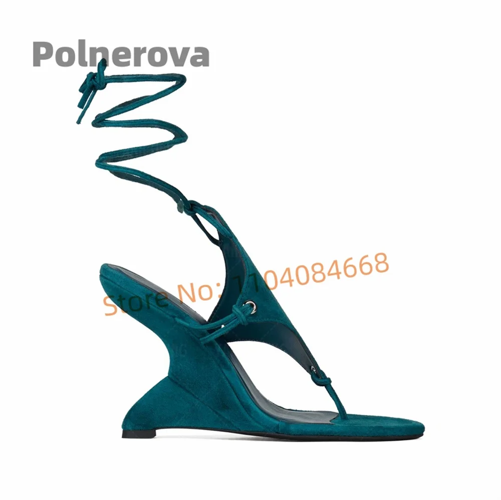 Sexy braune Wildleder-Sandalen – Wedge Heeled Sneaker Bewertung und Preis