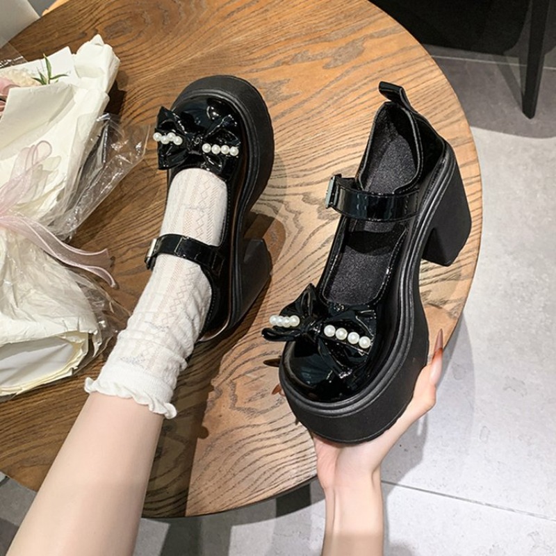 2026 Lolita Schuhe Schwarz Sup – Women Shoes Size Bewertung und Preis