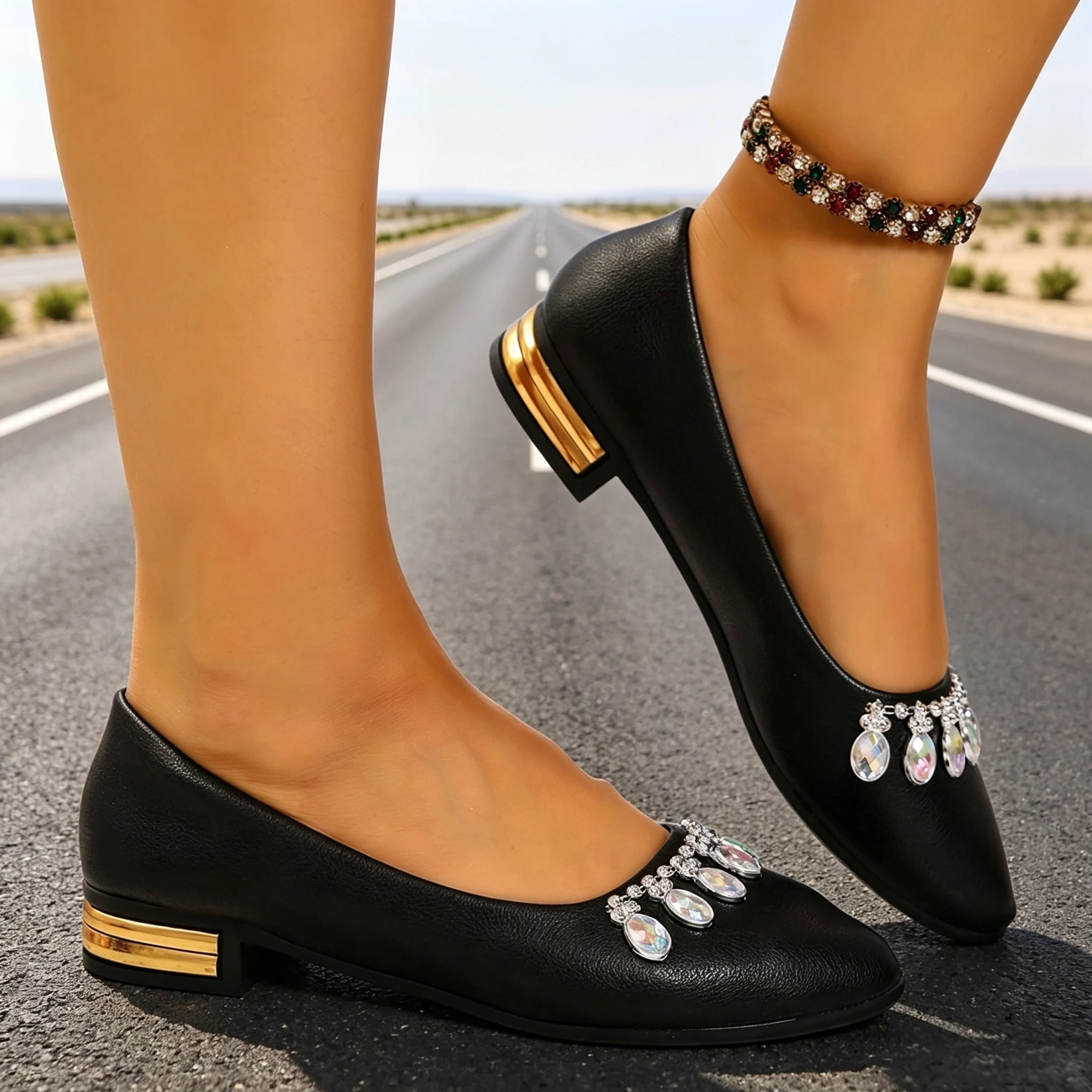 Damen Flache Schuhe mit Spitze – Women Shoes Size Bewertung und Preis