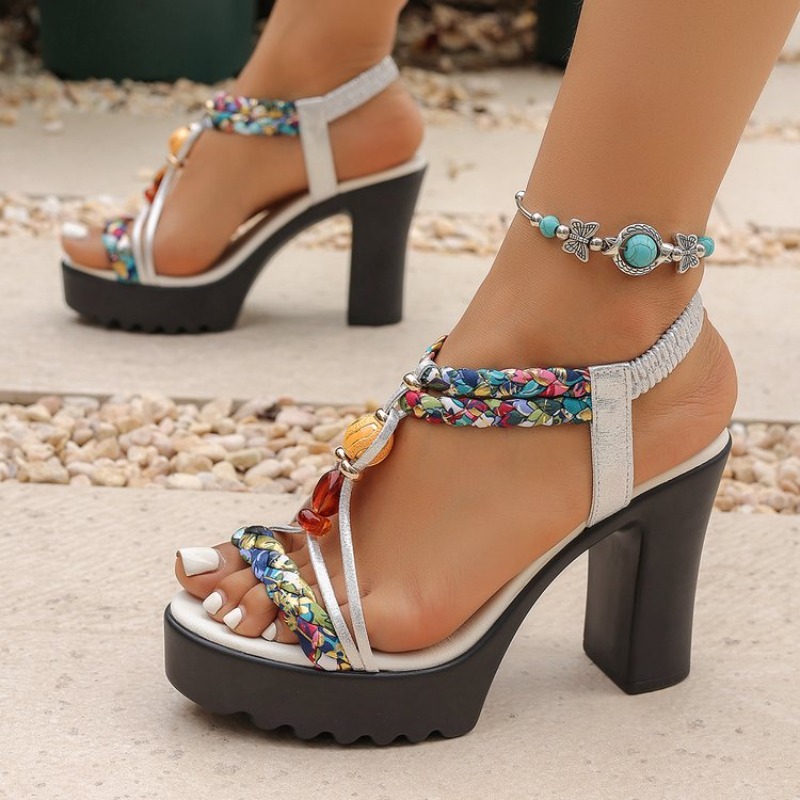 2026 Sommer-Stil Damen Plateau – Rhinestone Sandal Women Bewertung und Preis