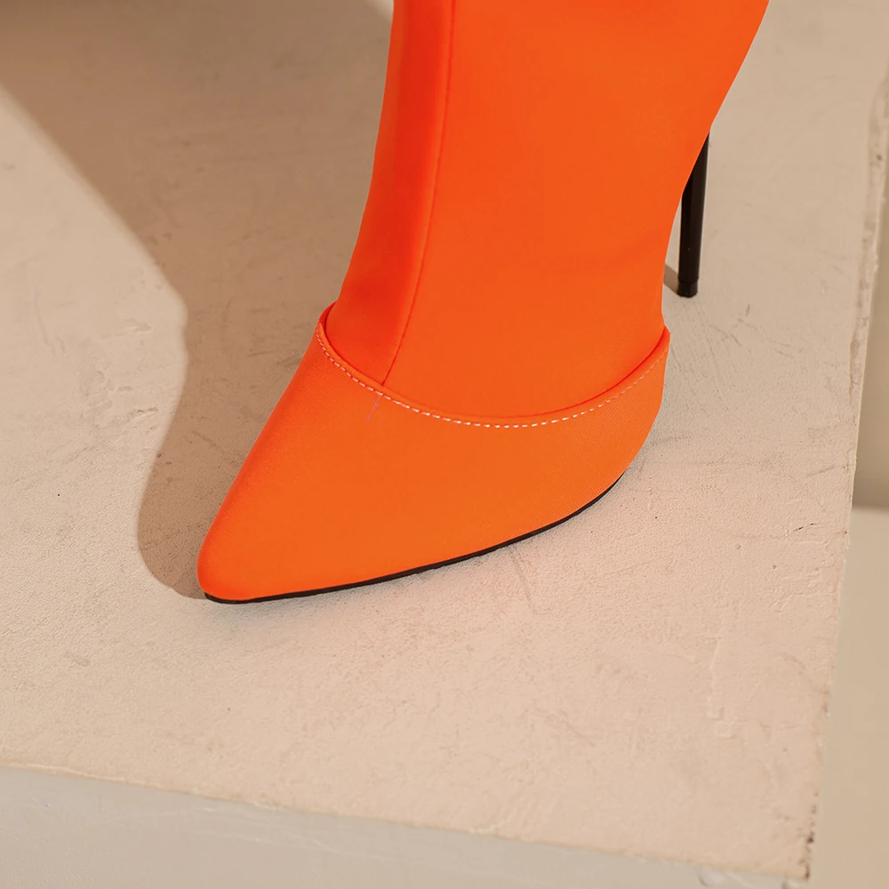 Neue Winter Glamour Orange Gel – Women'S Shoes In Size 12 Bewertung und Preis