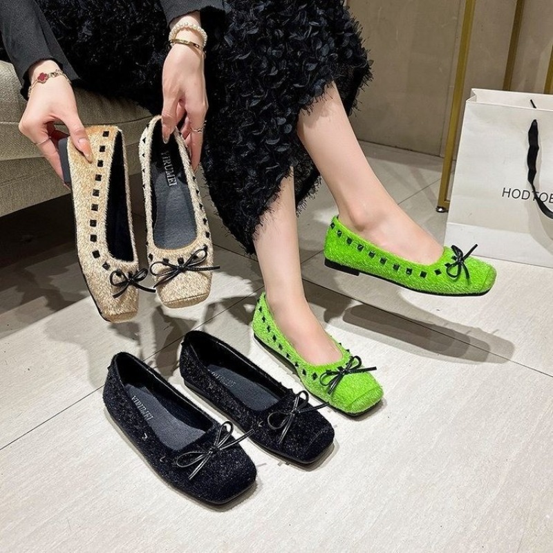 Französischer Stil, quadratisc – Loafer Flat Women Bewertung und Preis
