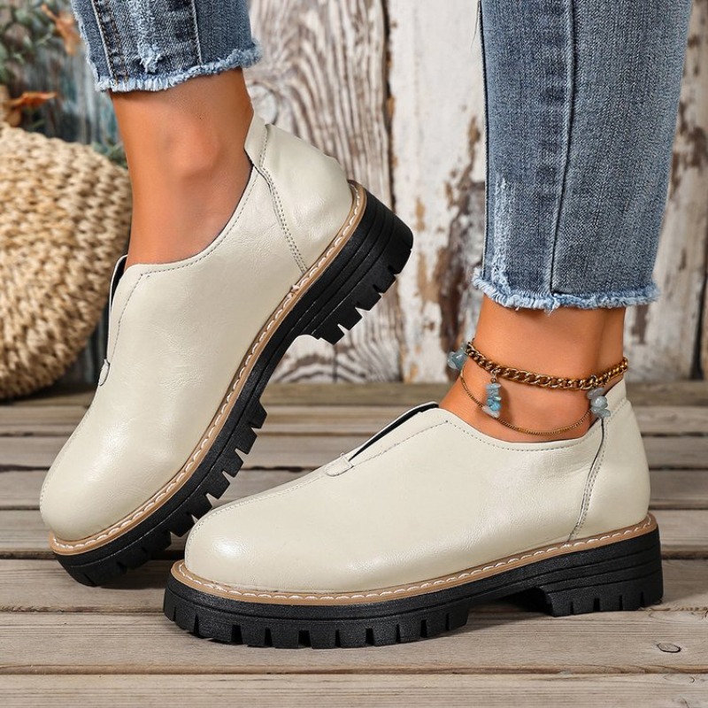 Retro Britischer Stil Damensch – Women Shoes Loafers Bewertung und Preis