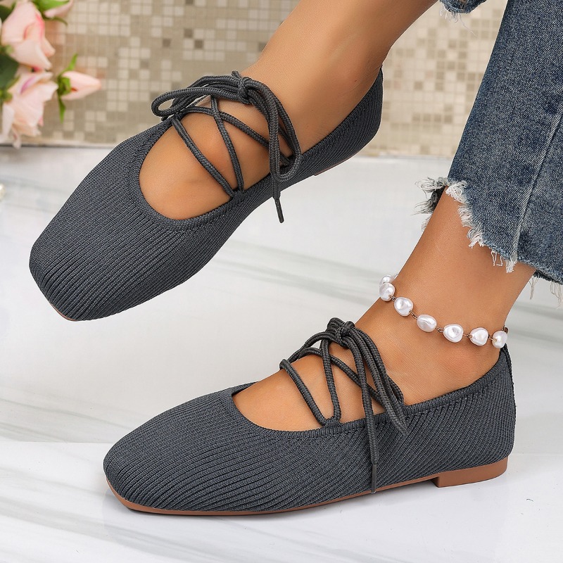 Französische flache Mary Jane  – Women Shoes Size Bewertung und Preis