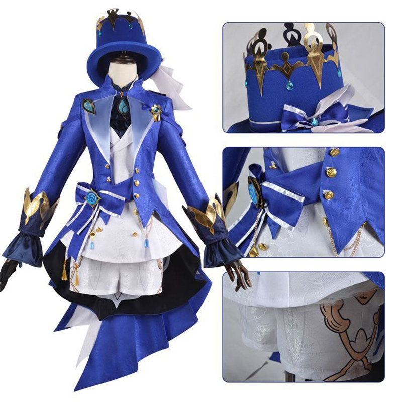 Furina Cosplay Kostüm Perücke  – Women'S Shoes Zone Bewertung und Preis