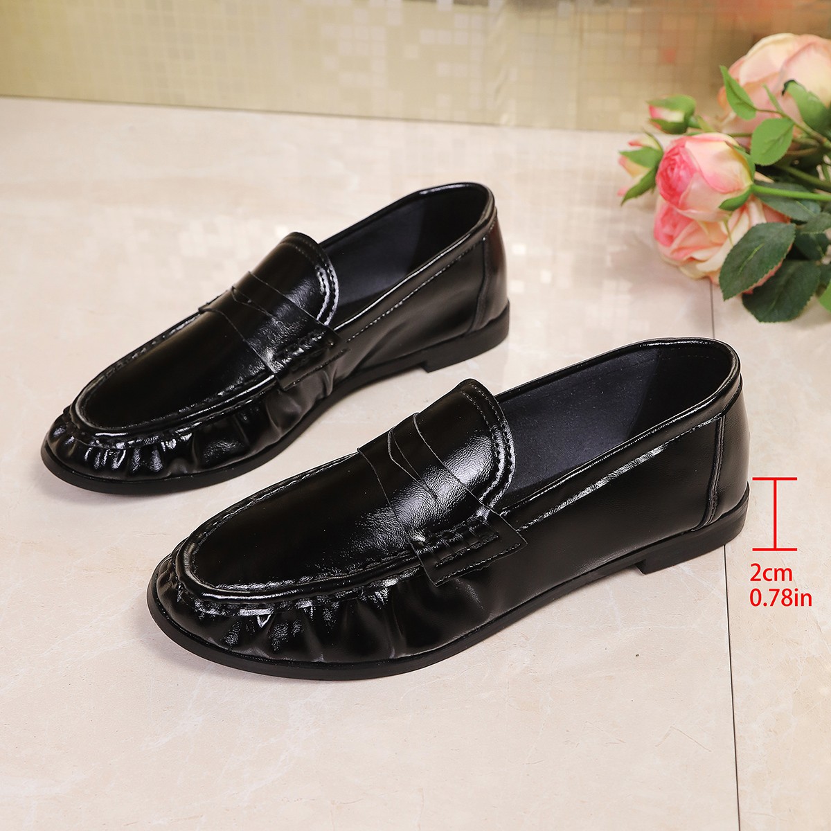 2026 Sommer Britischer Stil Sc – Loafer Flat Women Bewertung und Preis