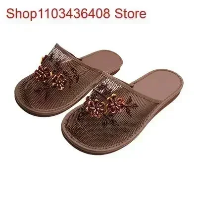 Stilvolle Blumen-Hausschuhe fü – Loafer Flat Women Bewertung und Preis