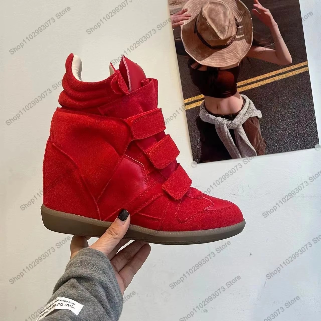 Damen-Sneaker mit verstecktem  – Wedge Heeled Sneaker Bewertung und Preis