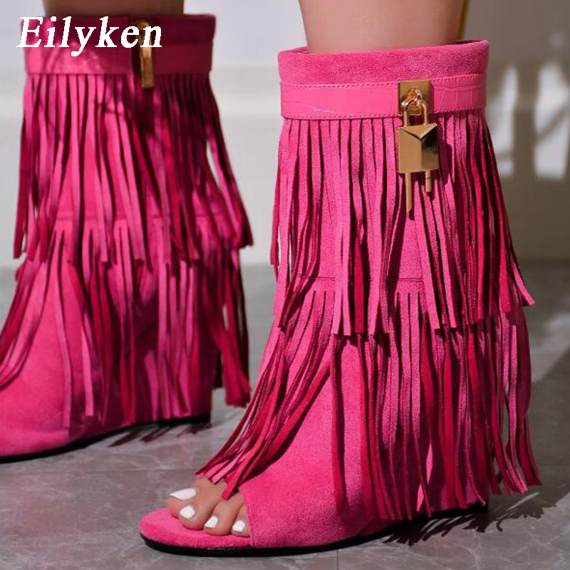 Eilyken Designer Fransen-Keila – Wedge Heeled Sneaker Bewertung und Preis