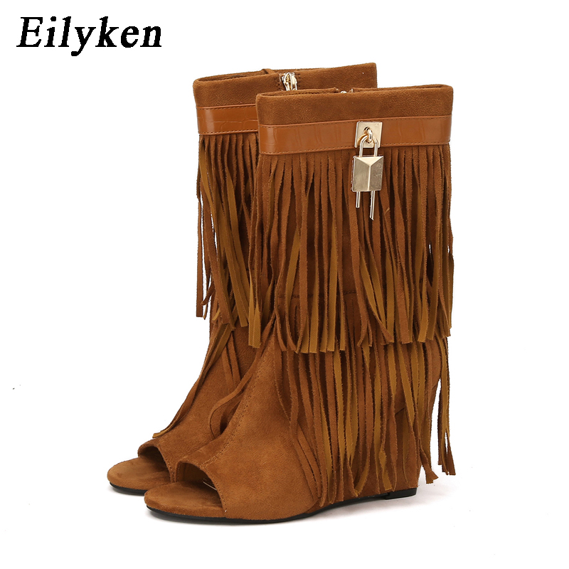 Eilyken Designer Fransen-Keila – Wedge Heeled Sneaker Bewertung und Preis